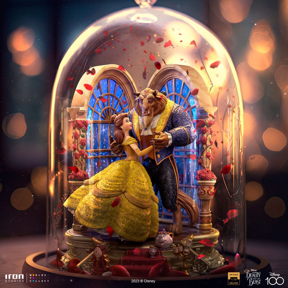 Disney statuette Art Scale Deluxe 1/10 Beauty and the Beast 29 cm