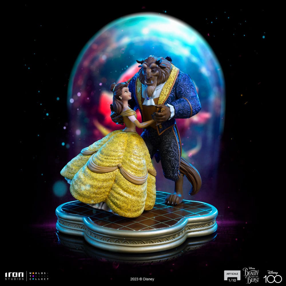 Disney statuette Art Scale 1/10 Beauty and the Beast 24 cm