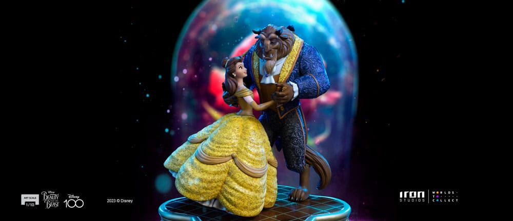 Disney statuette Art Scale 1/10 Beauty and the Beast 24 cm