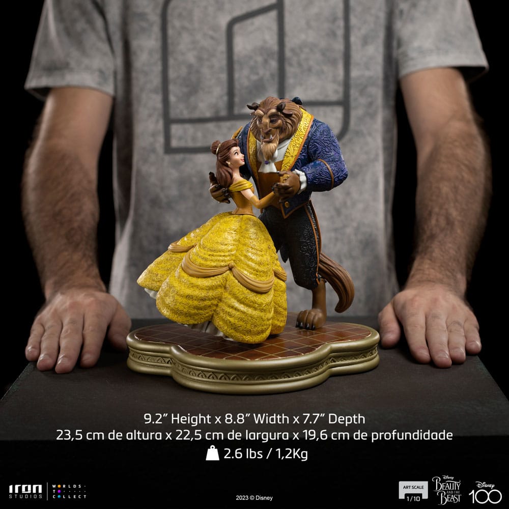 Disney statuette Art Scale 1/10 Beauty and the Beast 24 cm