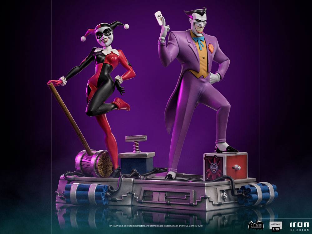 Batman The Animated Series statuette 1/10 Art Scale Harley Quinn 20 cm