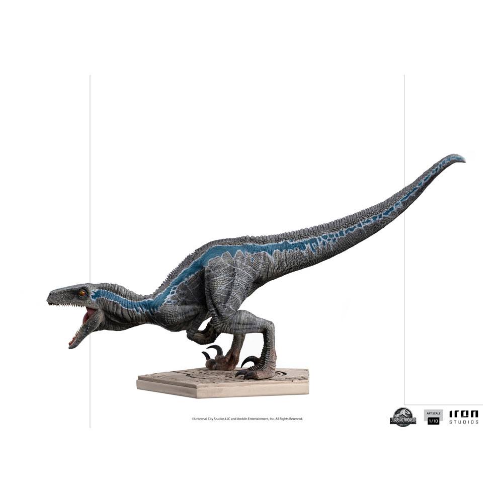 Jurassic World Fallen Kingdom Statuette 1/10 Art Scale Blue 19 cm