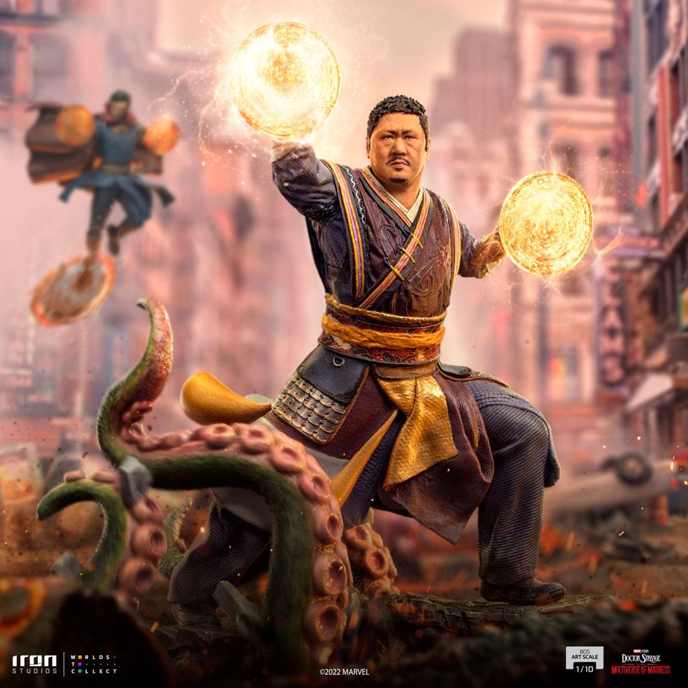 Doctor Strange in the Multiverse of Madness statuette BDS Art Scale 1/10 Wong 22 cm