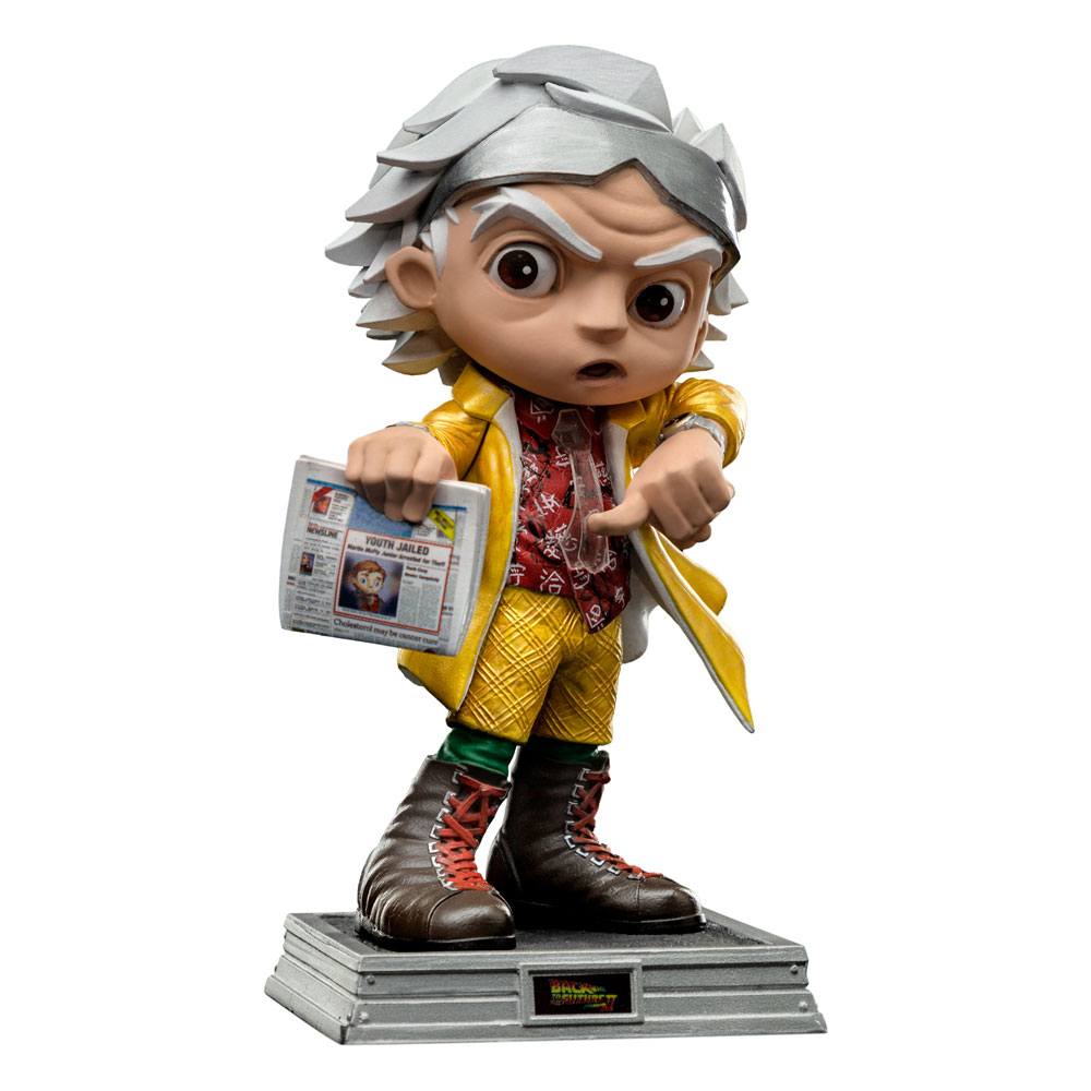 Iron Studios - MiniCo - Back to the Future 2 - Doc Brown Statue 15cm