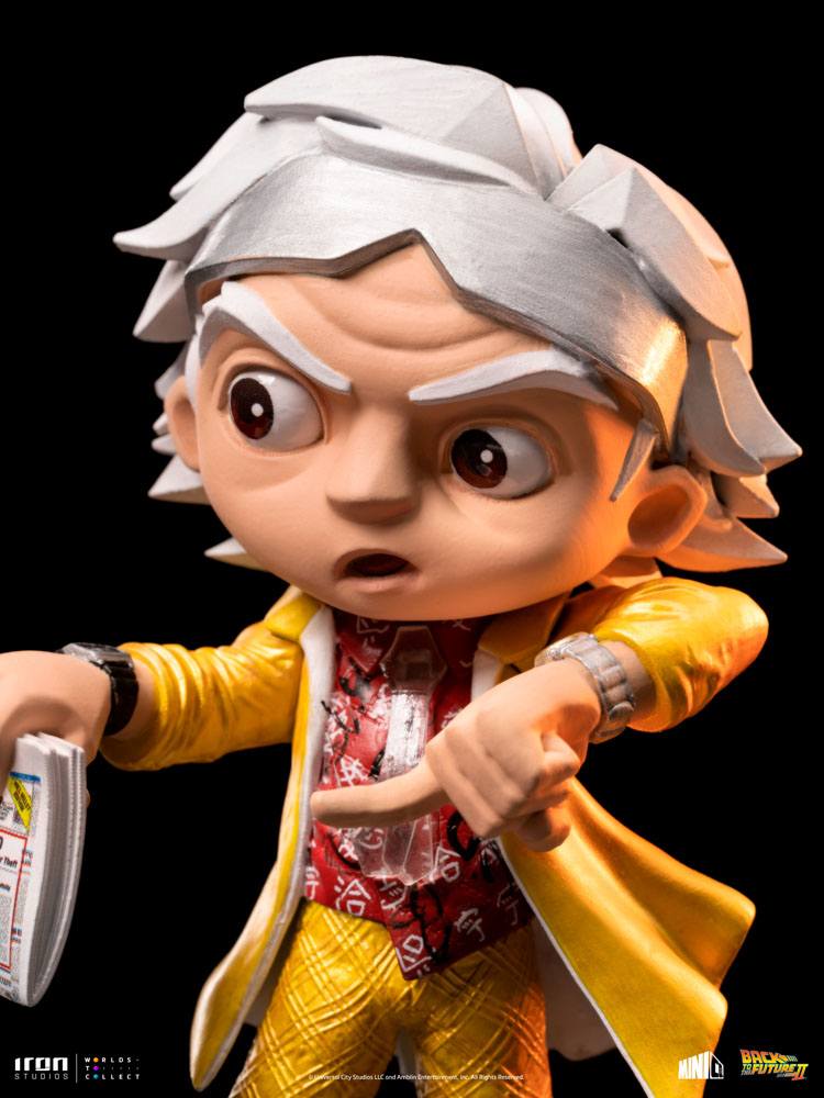Iron Studios - MiniCo - Back to the Future 2 - Doc Brown Statue 15cm