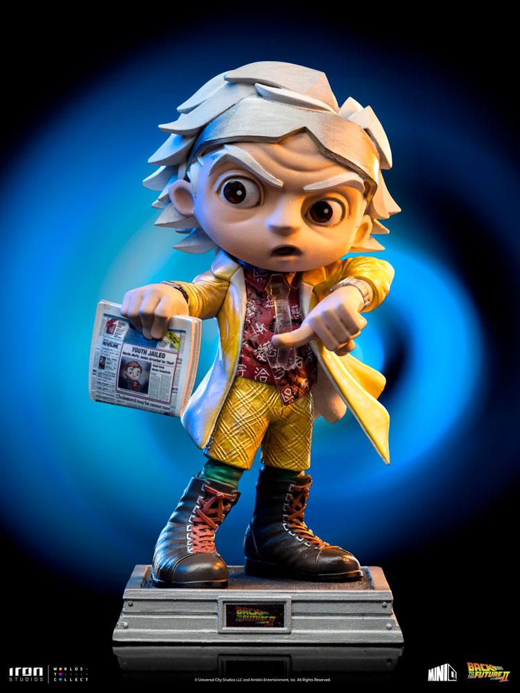 Iron Studios - MiniCo - Back to the Future 2 - Doc Brown Statue 15cm