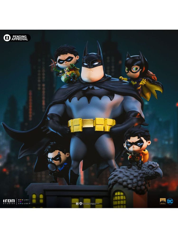 Iron Studios - Animated Icons - DC Comics - Bat Family Statue 18cm