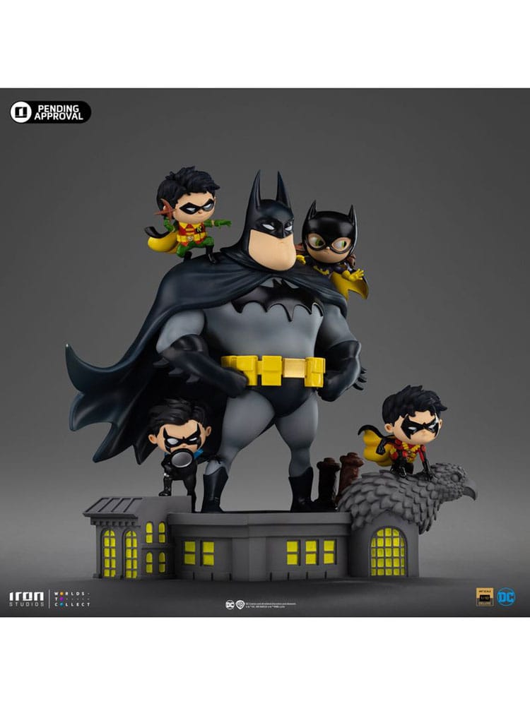 Iron Studios - Animated Icons - DC Comics - Bat Family Statue 18cm