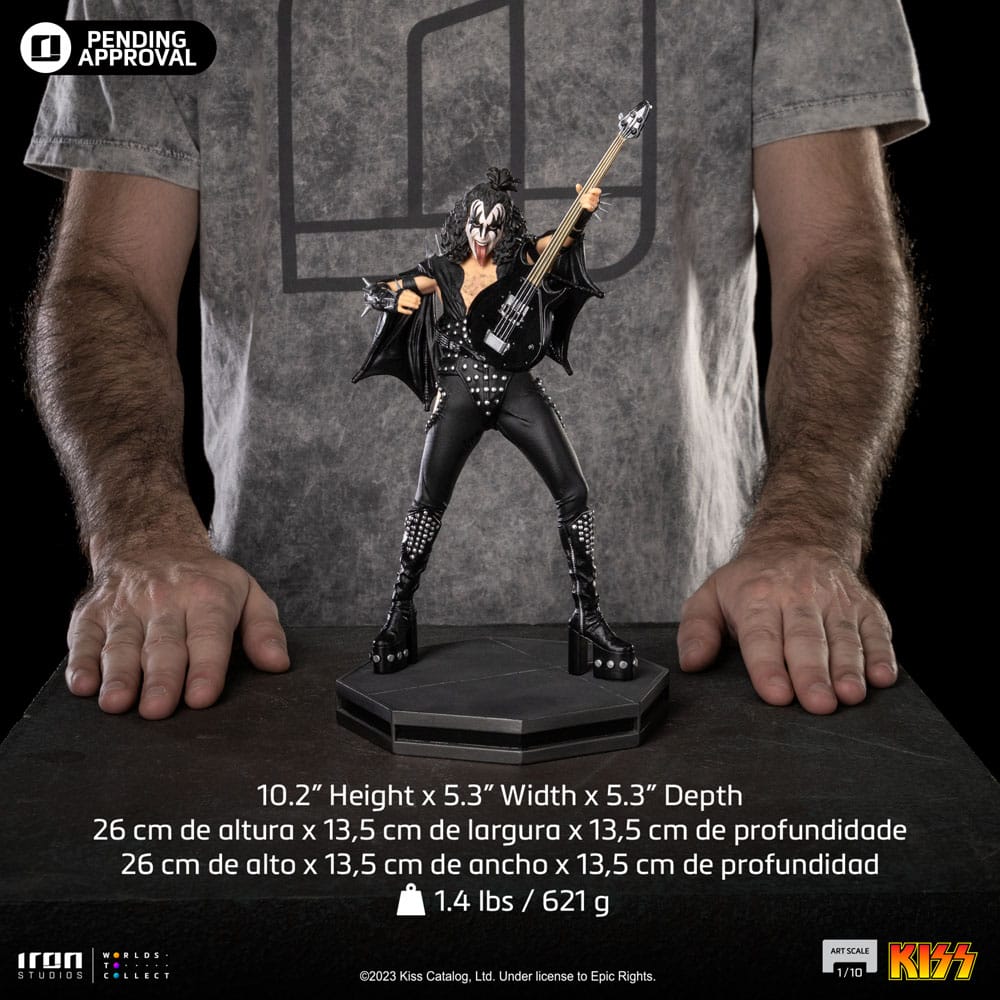 Kiss statuette Art Scale 1/10 Gene Simons Limited Edtition 26 cm