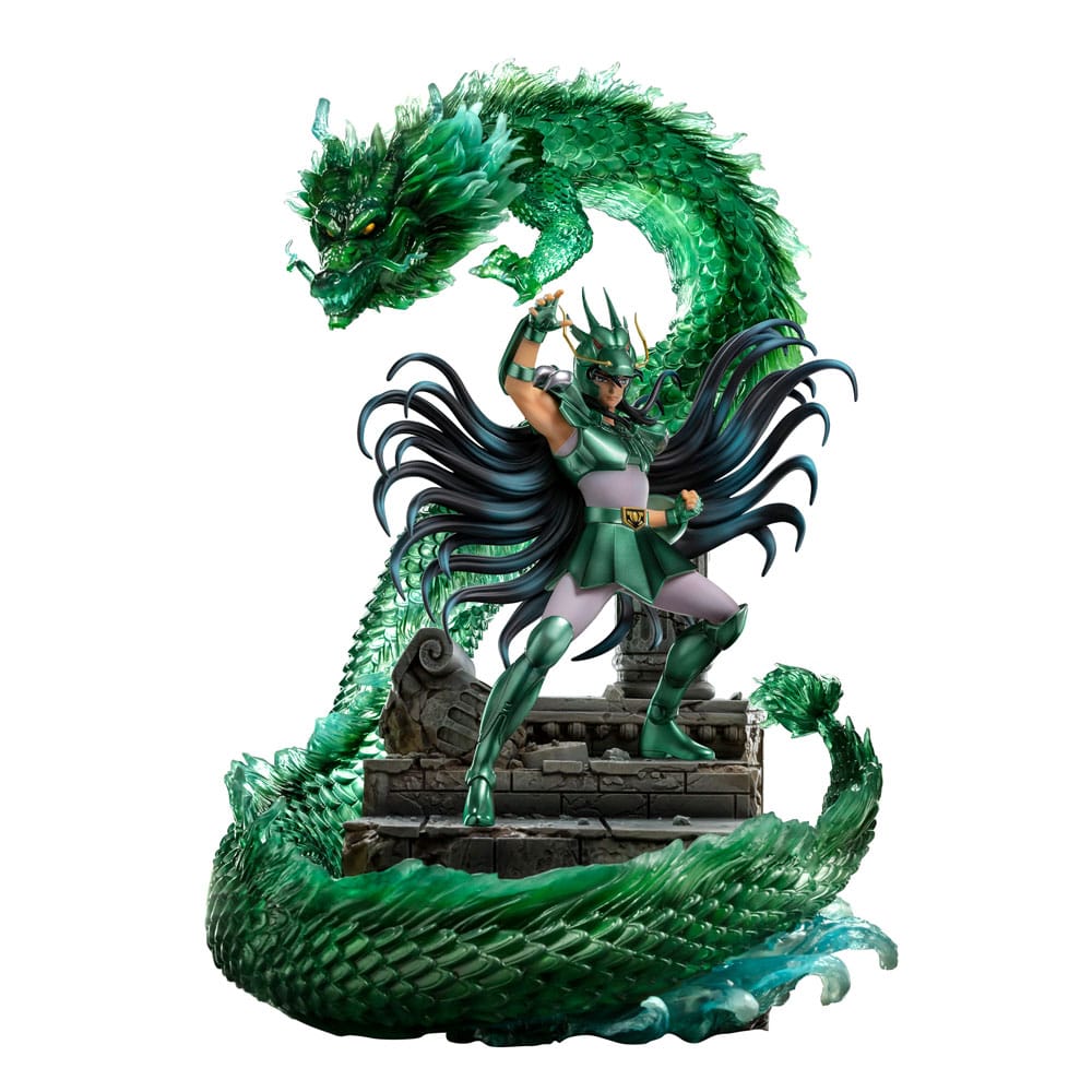 Iron Studios - Deluxe Art Scale 1/10 - Saint Seiya - Dragon Shiryu Statue 38cm