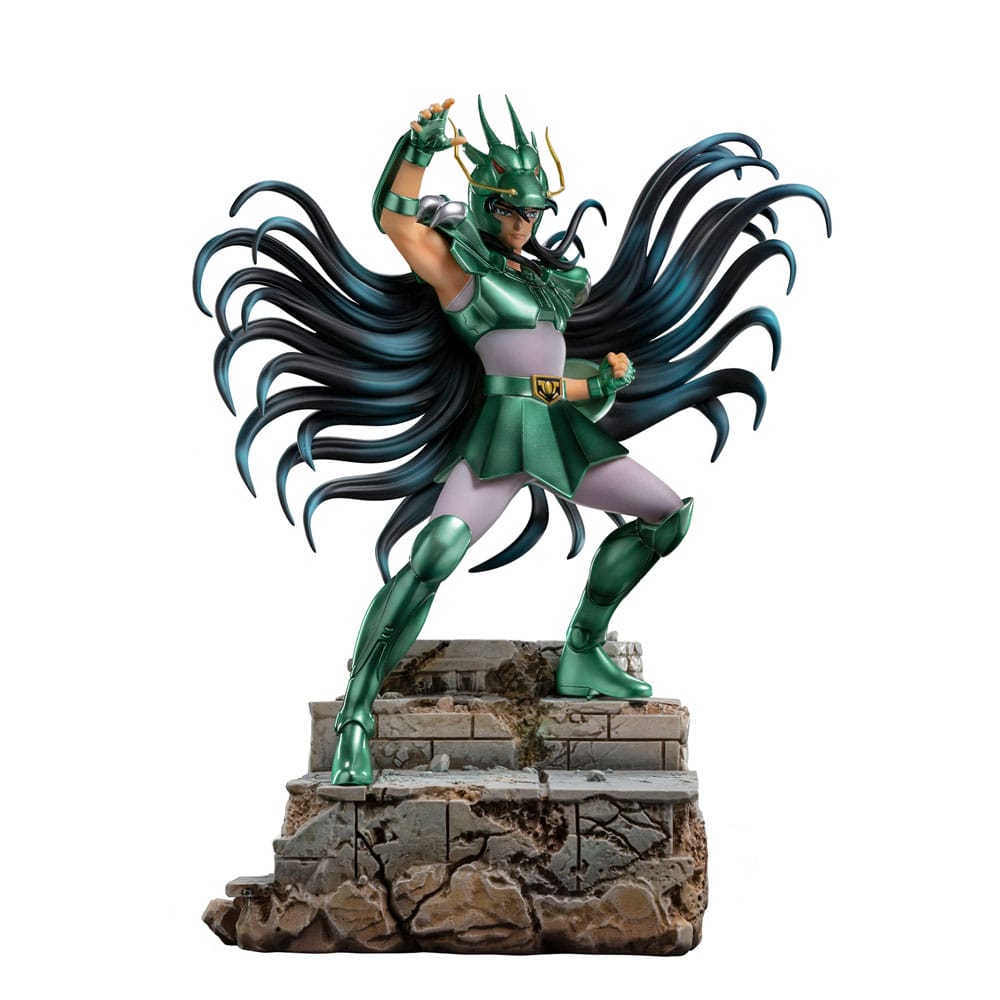 Iron Studios - Art Scale 1/10 - Saint Seiya - Dragon Shiryu Statue 24cm