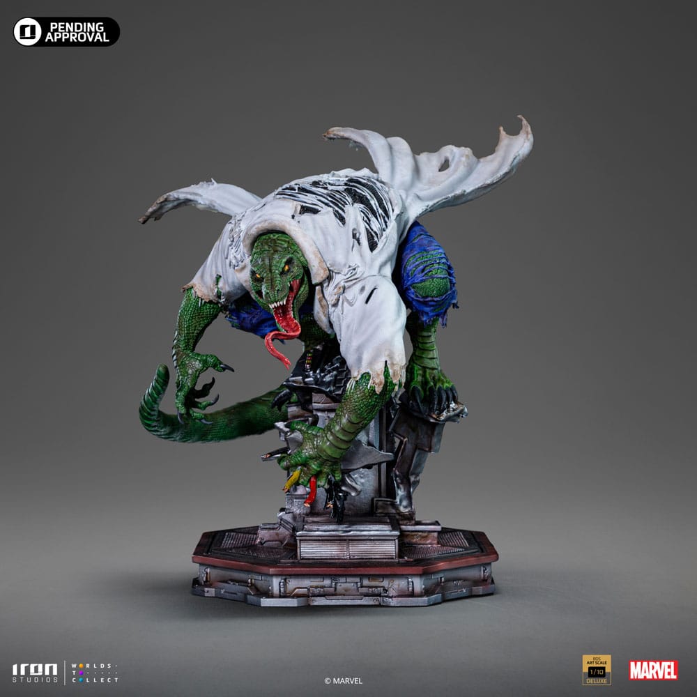 Spider-man vs Villains Statuette BDS Art Scale 1/10 Lizard 21 cm
