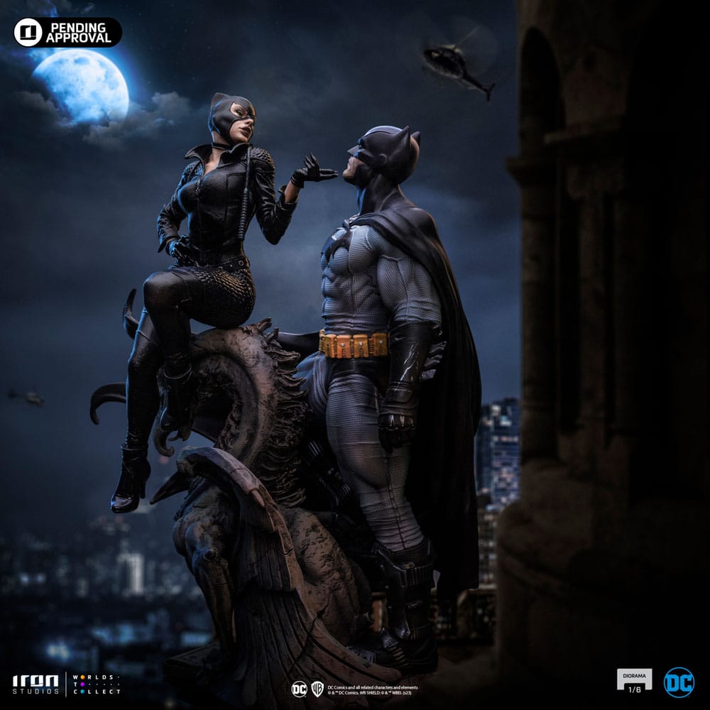 DC Comics diorama 1/6 Batman & Catwoman 51 cm