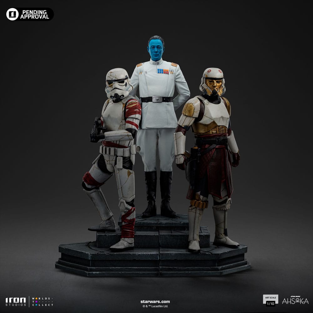 Star Wars Ahsoka statuette 1/10 Art Scale Grand Admiral Thrawn 25 cm