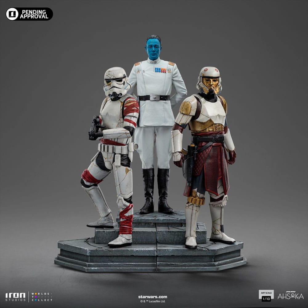 Star Wars Ahsoka statuette 1/10 Art Scale Grand Admiral Thrawn 25 cm