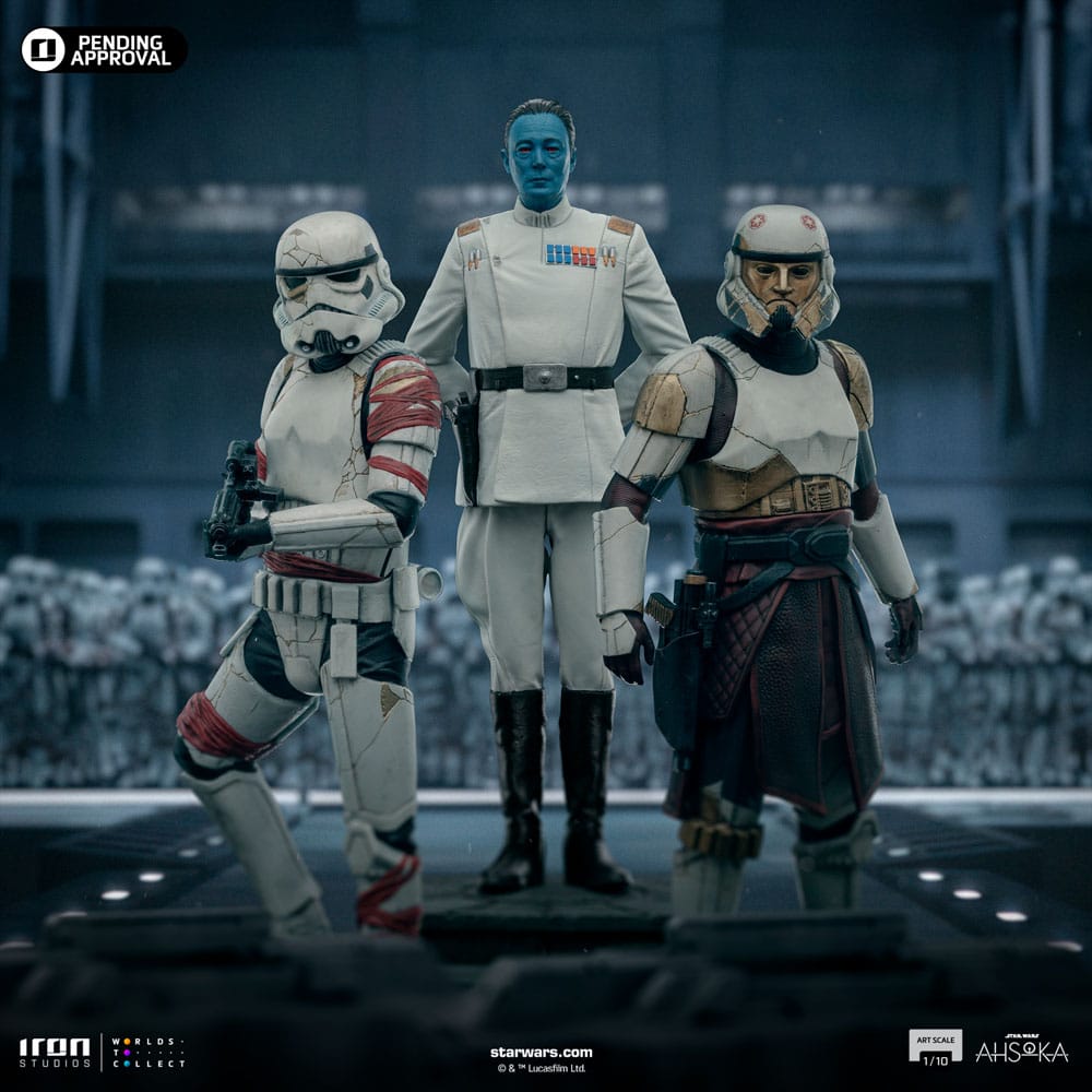 Star Wars Ahsoka statuette 1/10 Art Scale Grand Admiral Thrawn 25 cm