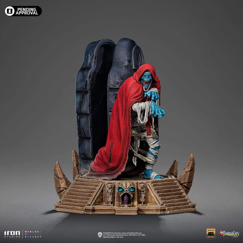 Iron Studios - Deluxe Art Scale 1/10 - Cosmocats - Mumm-Ra Forme Décomposé Statue 20cm