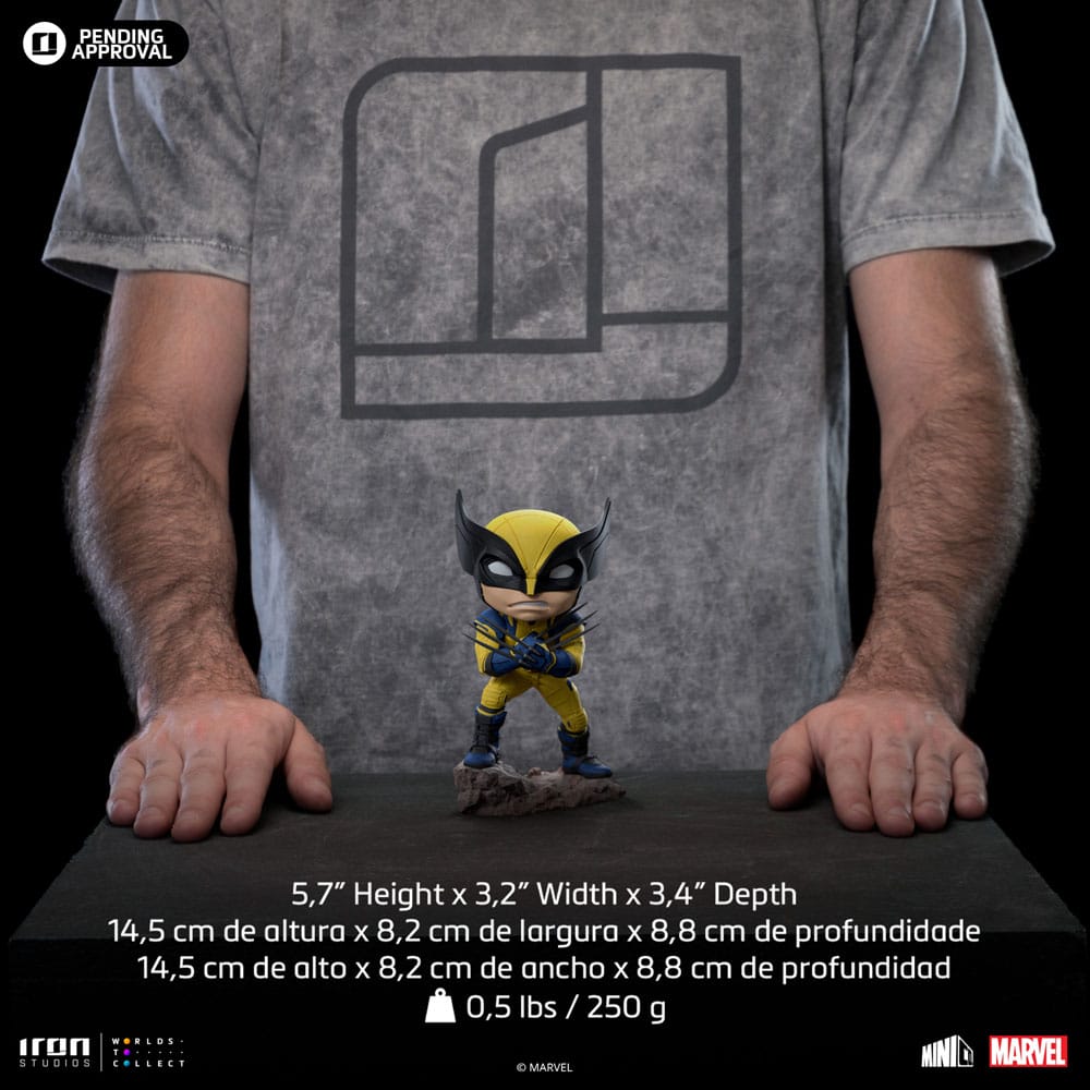 Marvel Deadpool & Wolverine figurine Mini Co. PVC Wolverine 13 cm