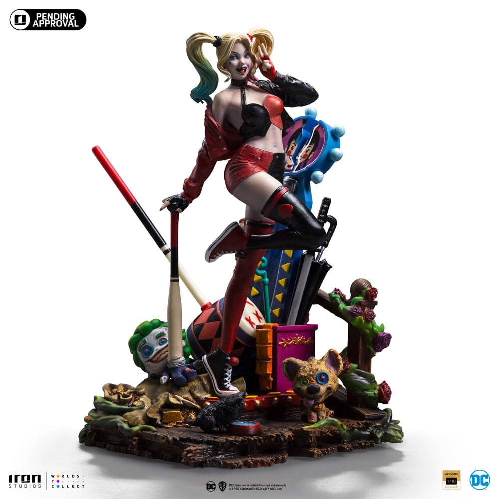 DC Comics statuette 1/10 Deluxe Art Scale Harley Quinn (Gotham City Sirens) 22 cm
