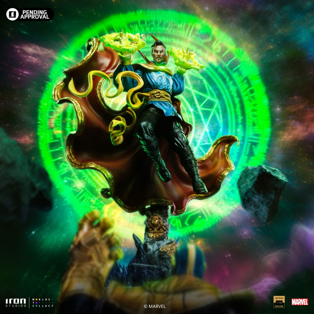 Iron Studios - Deluxe BDS Art Scale 1/10 - Marvel - Dr. Strange "Infinity Gauntlet" Statue 47cm