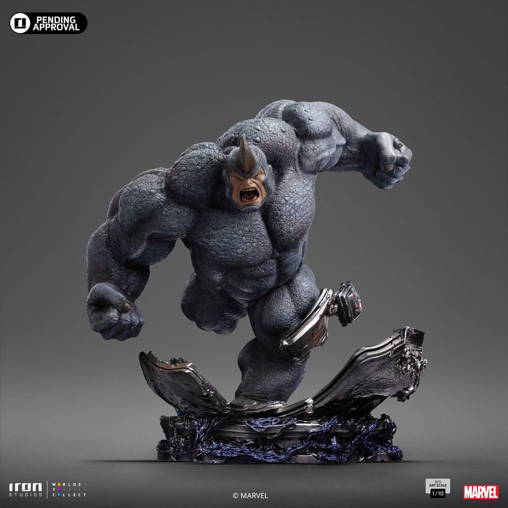 Iron Studios - BDS Art Scale 1/10 - Spider-Man Vs Villains - Rhino Statue 26cm