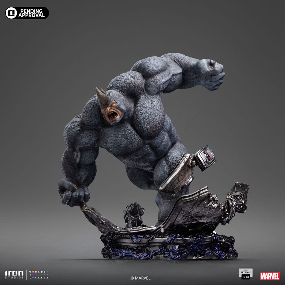 Iron Studios - BDS Art Scale 1/10 - Spider-Man Vs Villains - Rhino Statue 26cm