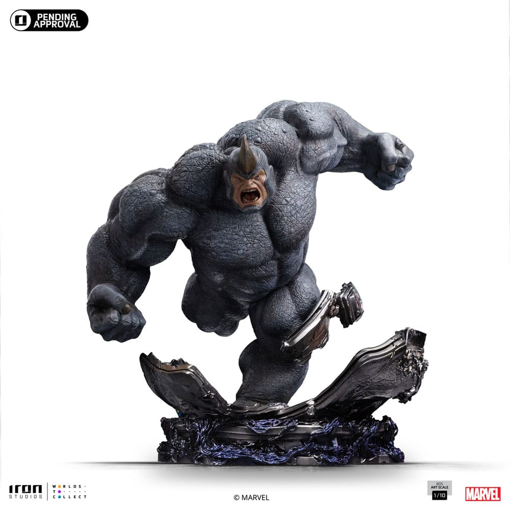 Iron Studios - BDS Art Scale 1/10 - Spider-Man Vs Villains - Rhino Statue 26cm