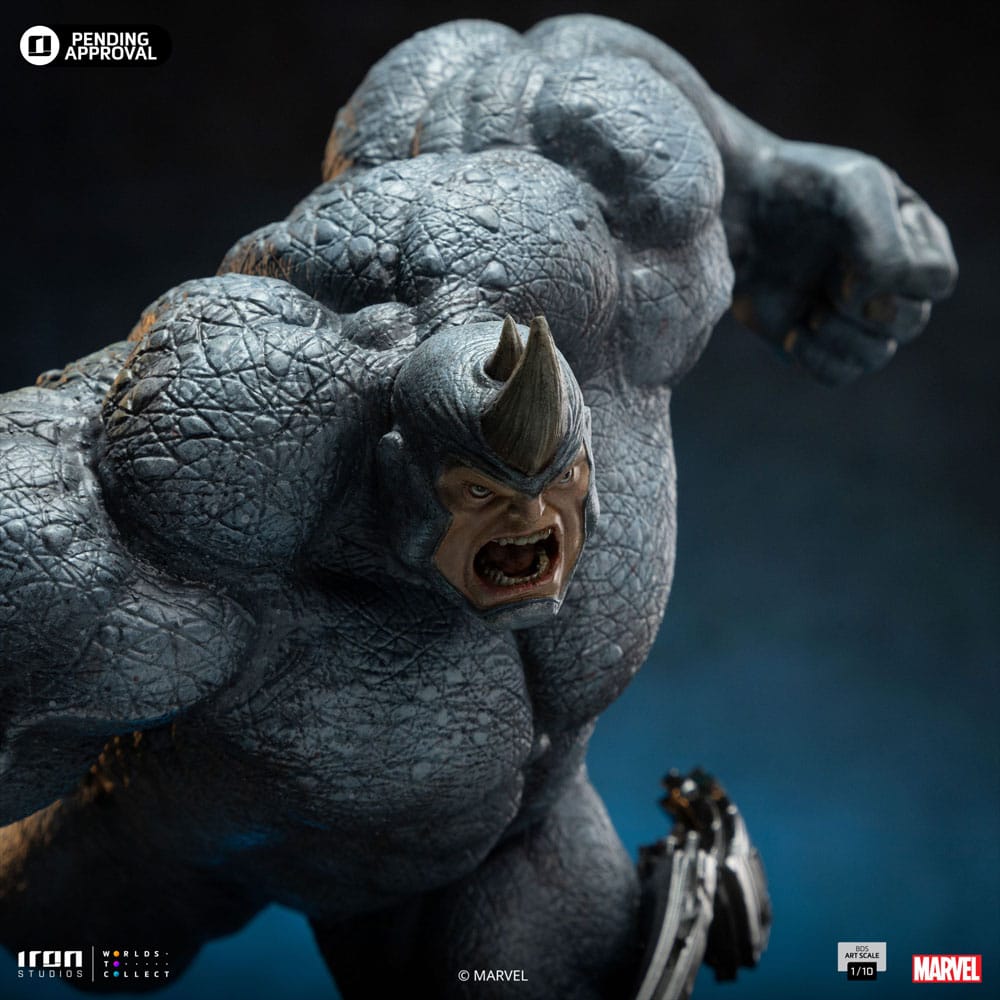 Iron Studios - BDS Art Scale 1/10 - Spider-Man Vs Villains - Rhino Statue 26cm