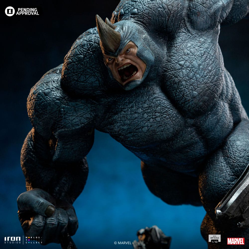 Iron Studios - BDS Art Scale 1/10 - Spider-Man Vs Villains - Rhino Statue 26cm