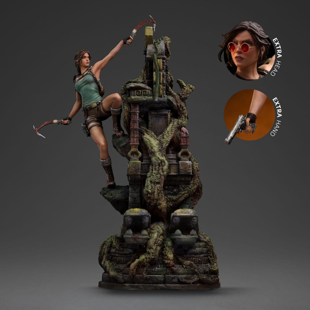 Iron Studios - Deluxe Art Scale 1/10 - Tomb Raider - Lara Croft Statue 36cm