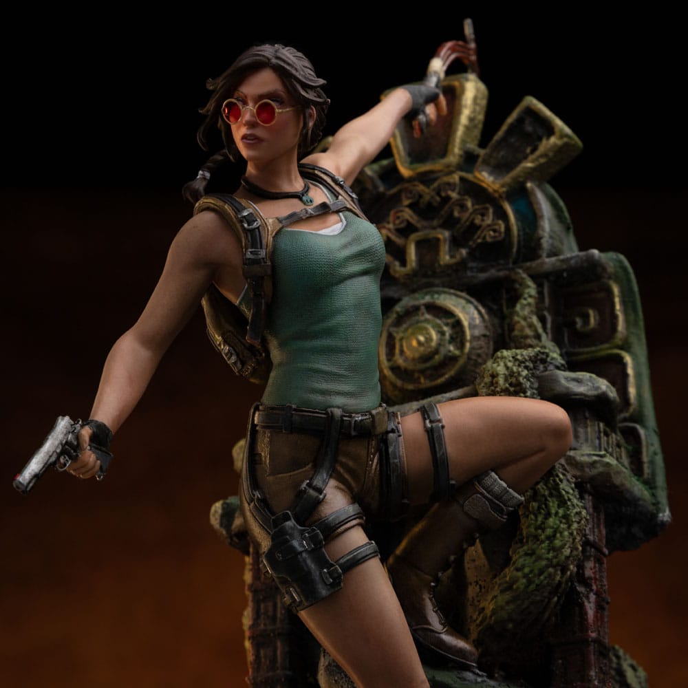 Iron Studios - Deluxe Art Scale 1/10 - Tomb Raider - Lara Croft Statue 36cm