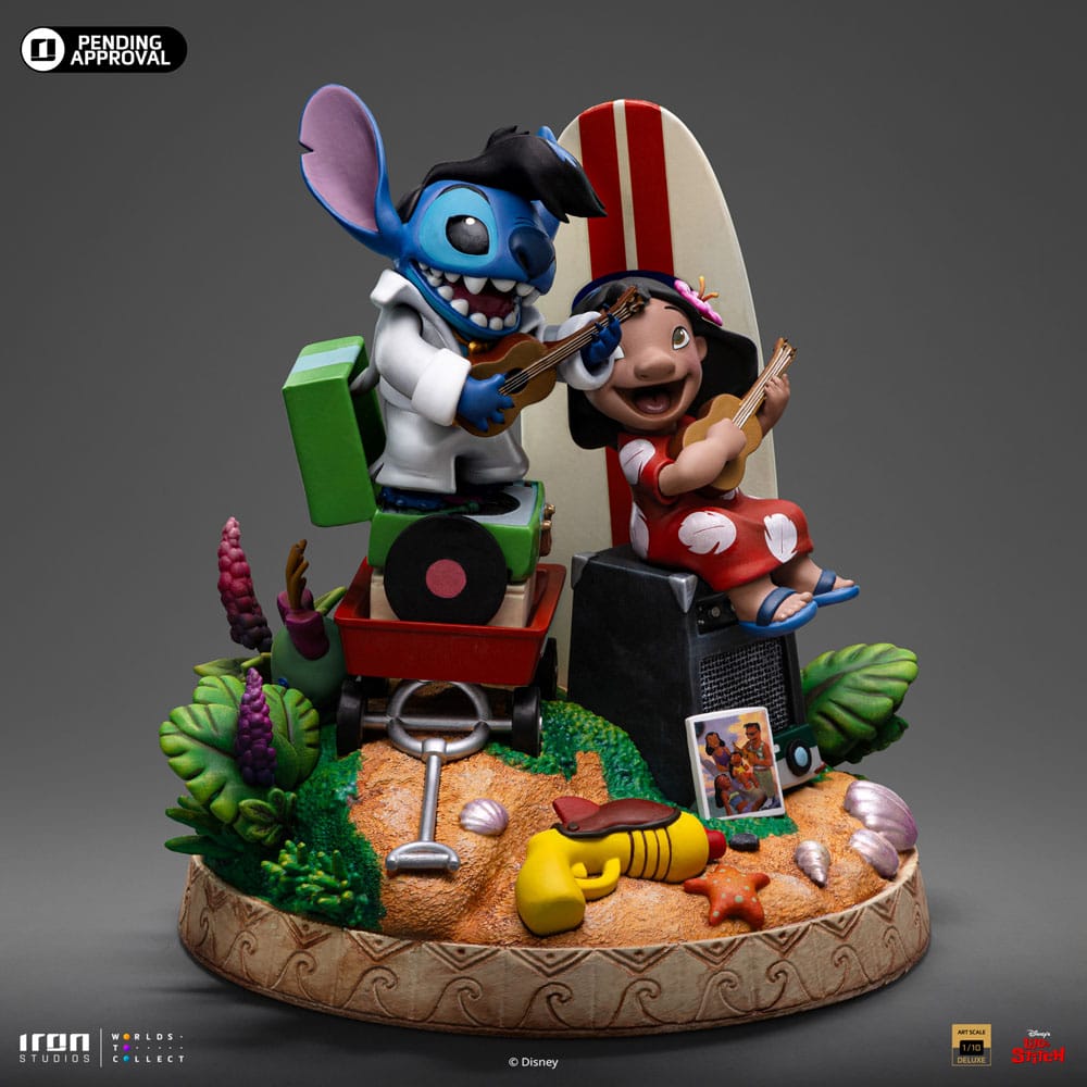 Iron Studios - Deluxe Art Scale 1/10 - Disney Classics - Lilo et Stitch Statue 20cm