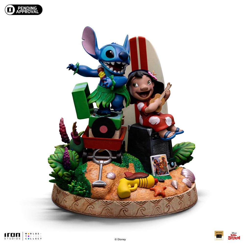 Iron Studios - Deluxe Art Scale 1/10 - Disney Classics - Lilo et Stitch Statue 20cm