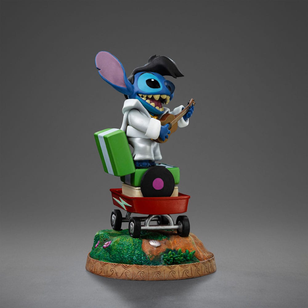 Lilo & Stitch statuette 1/10 Art Scale Stitch King of Rock 17 cm