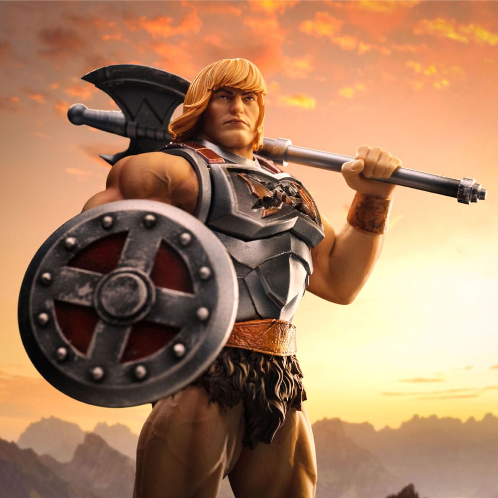 Masters of the Universe statuette 1/10 Art Scale He-Man Battle Armor Version heo Exclusive 23 cm