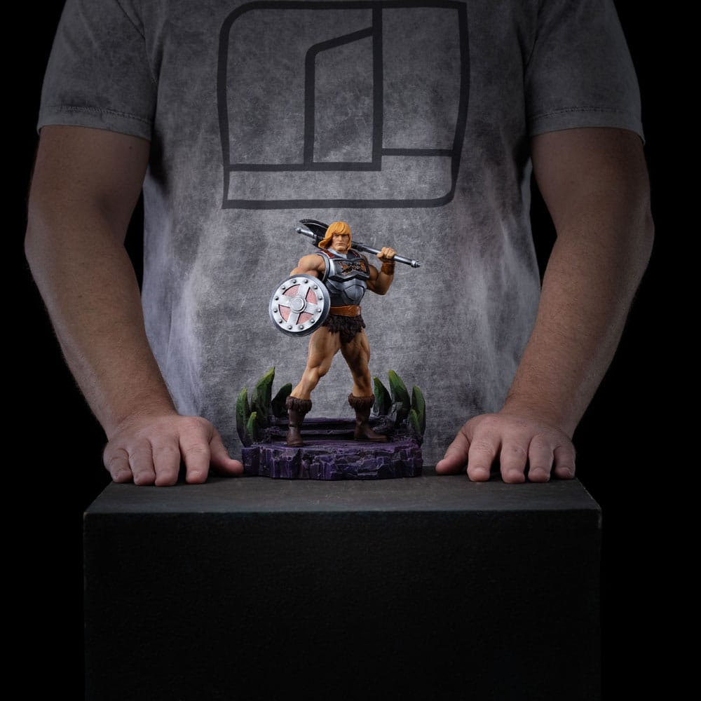 Masters of the Universe statuette 1/10 Art Scale He-Man Battle Armor Version heo Exclusive 23 cm