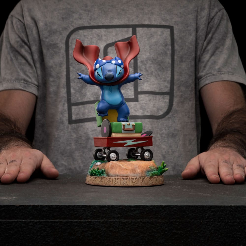 Iron Studios - Art Scale 1/10 - Disney Classics - Stitch Laundry Statue 19cm