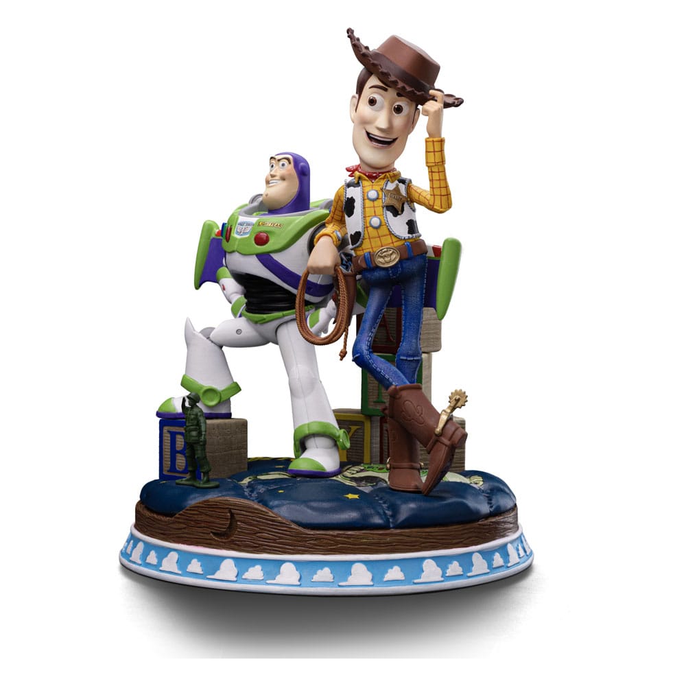 Iron Studios - Deluxe Art Scale 1/10 - Disney - Toy Story - Buzz et Woody Statue 20cm