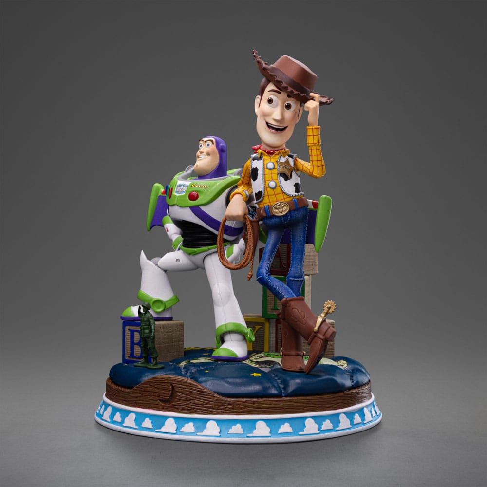 Iron Studios - Deluxe Art Scale 1/10 - Disney - Toy Story - Buzz et Woody Statue 20cm