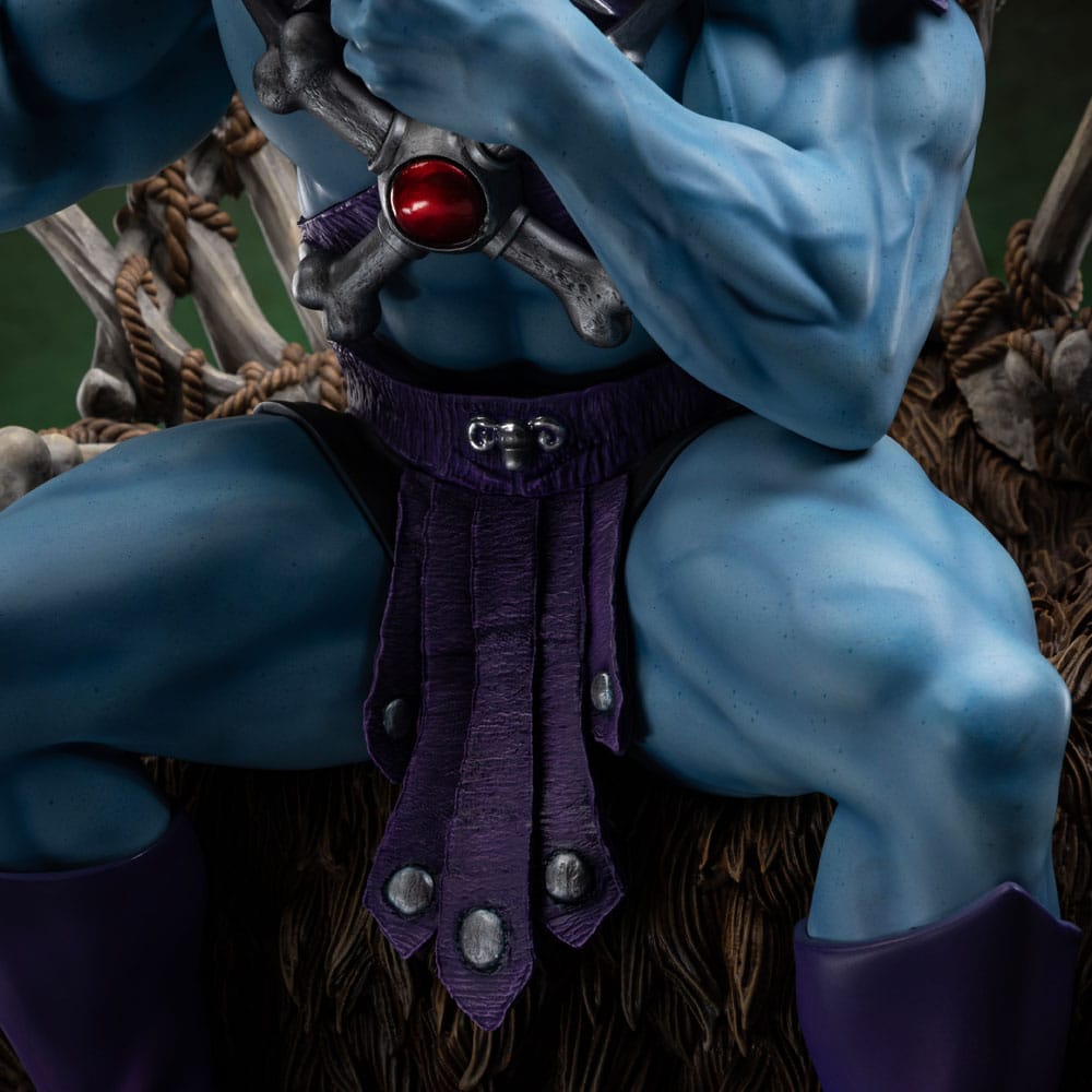 Iron Studios - Prime Scale 1/3 - Les Maîtres de l'Univers - Skeletor sur son trône Statue 67cm