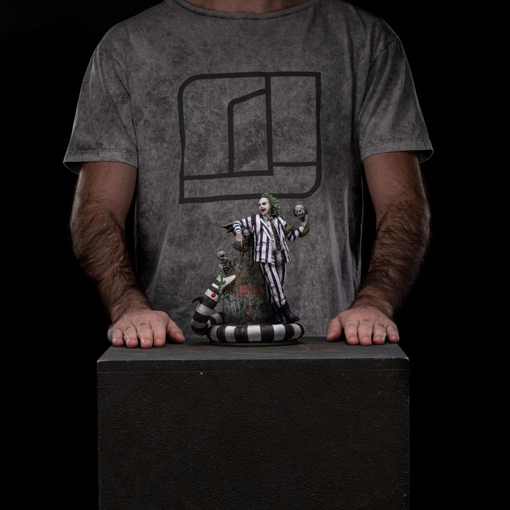 Iron Studios - Art Scale 1/10 - Beetlejuice Beetlejuice - Beetlejuice Statue 18cm