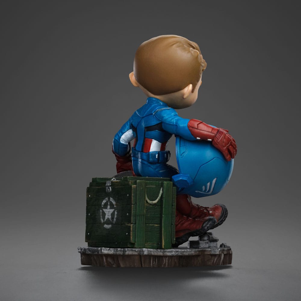 Avengers Infinity Saga figurine Mini Co. PVC Captain America 14 cm