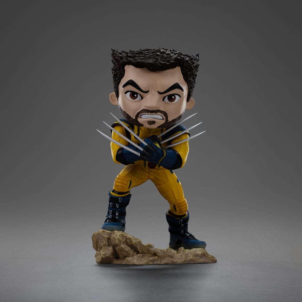 Deadpool et Wolverine figurine Mini Co. PVC Wolverine Unmasked 14 cm