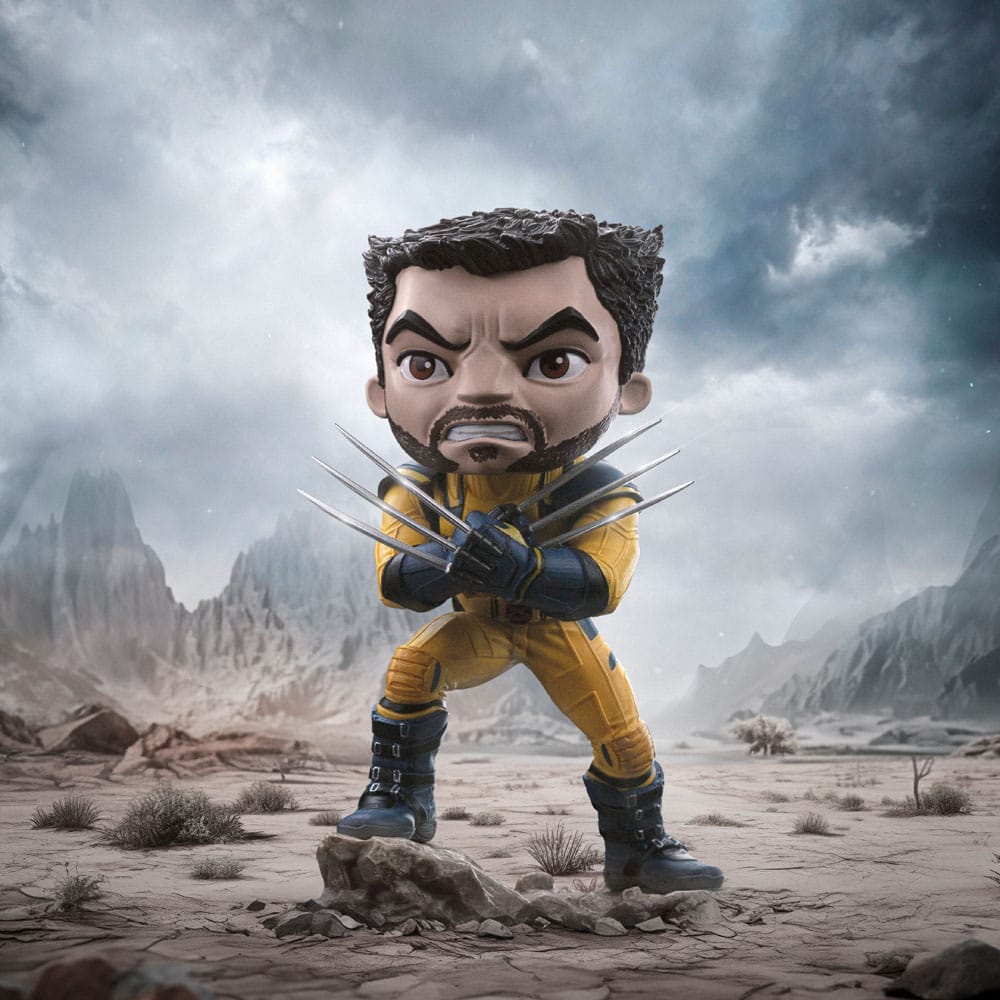Deadpool et Wolverine figurine Mini Co. PVC Wolverine Unmasked 14 cm