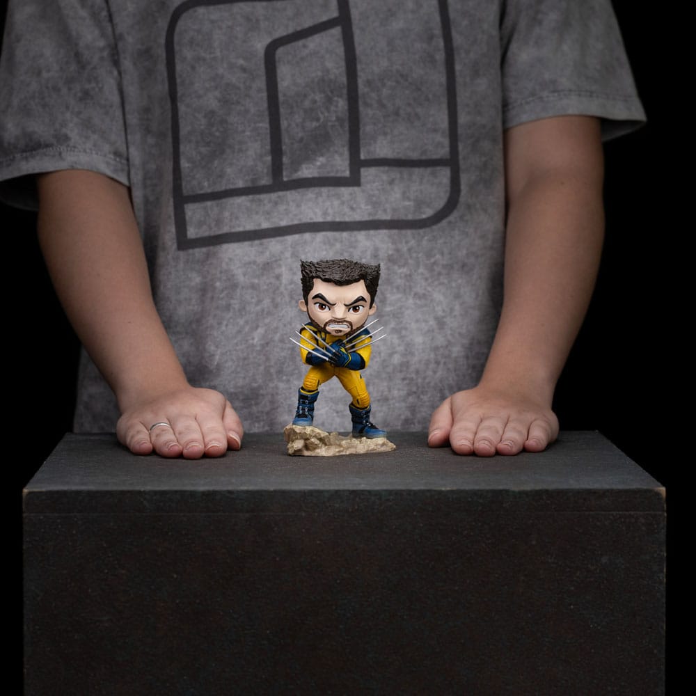 Deadpool et Wolverine figurine Mini Co. PVC Wolverine Unmasked 14 cm
