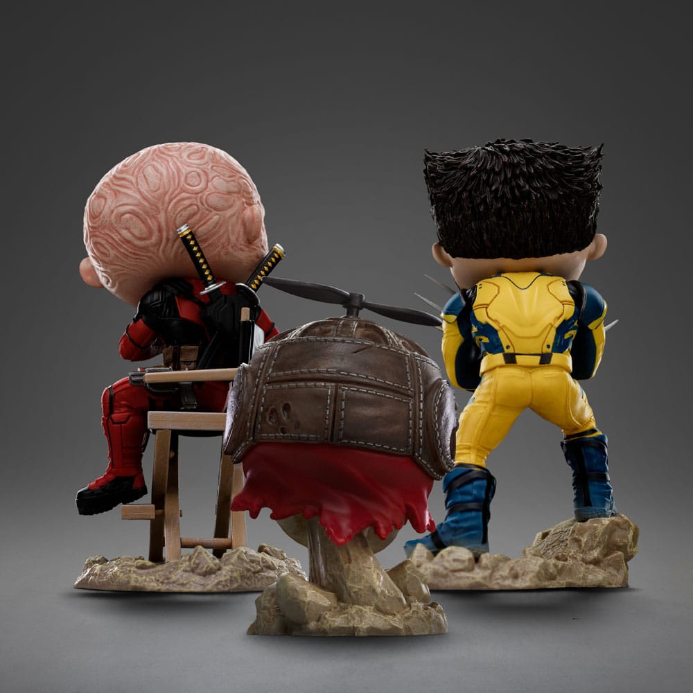 Deadpool et Wolverine figurine Mini Co. PVC Wolverine Unmasked 14 cm