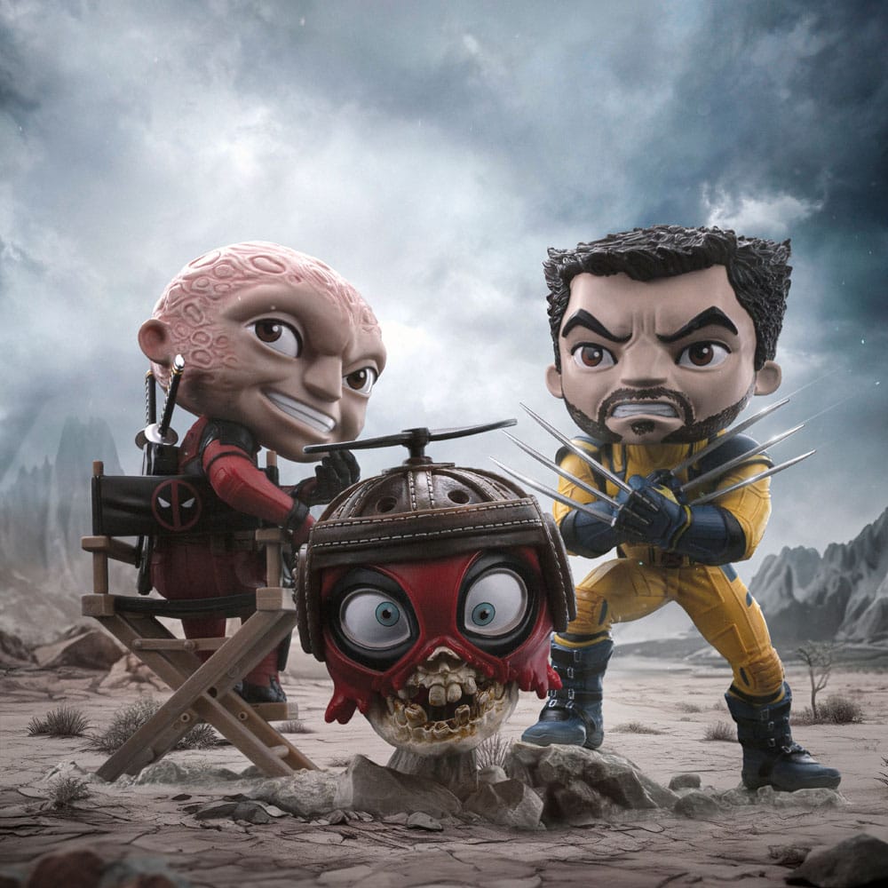 Deadpool et Wolverine figurine Mini Co. PVC Wolverine Unmasked 14 cm