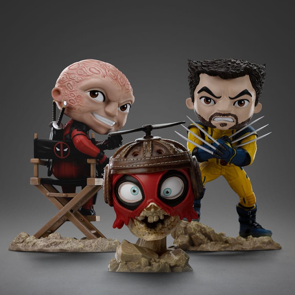 Deadpool et Wolverine figurine Mini Co. PVC Wolverine Unmasked 14 cm