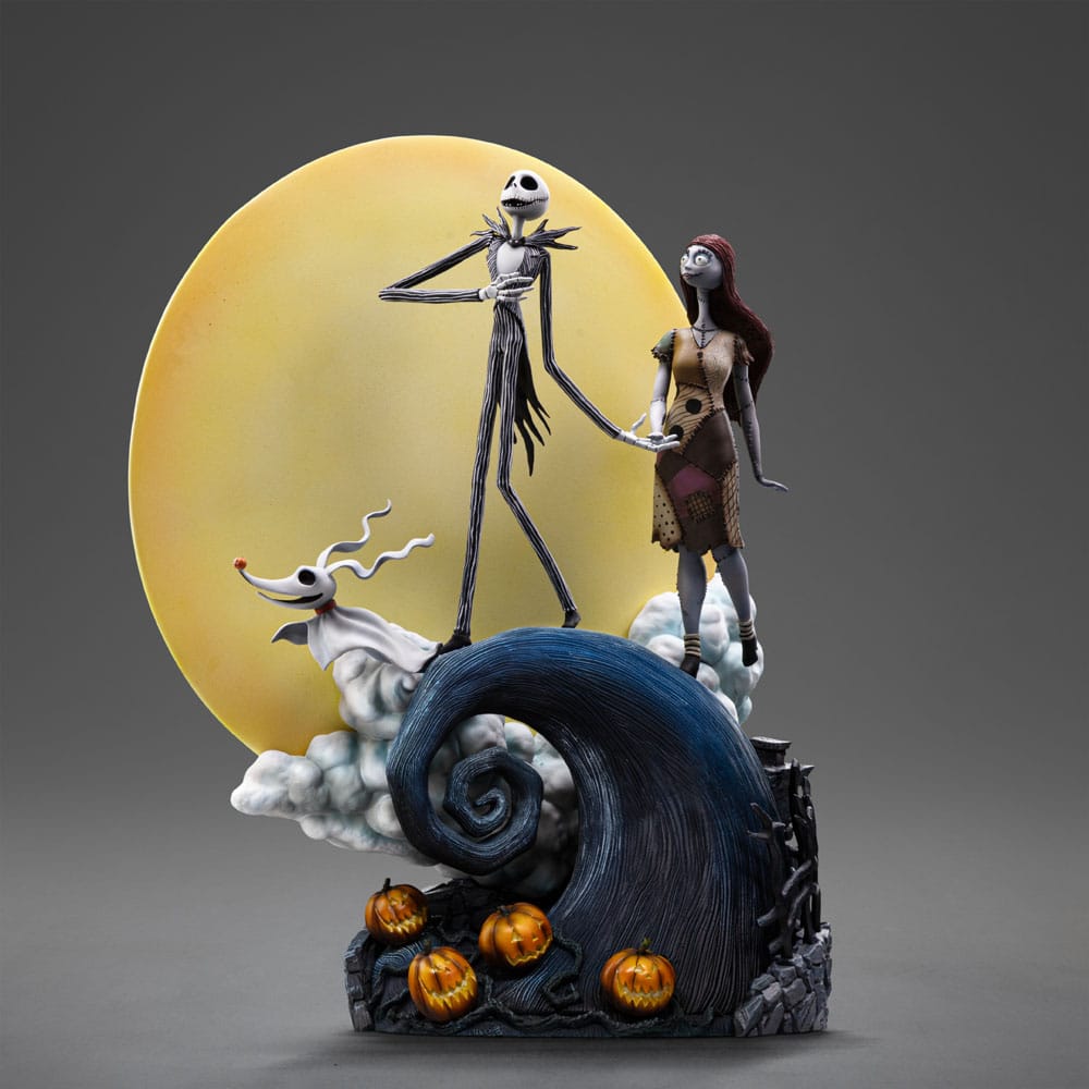 L´etrange Noël de Mr. Jack statuette 1/10 Deluxe Art Scale Jack and Sally 39 cm