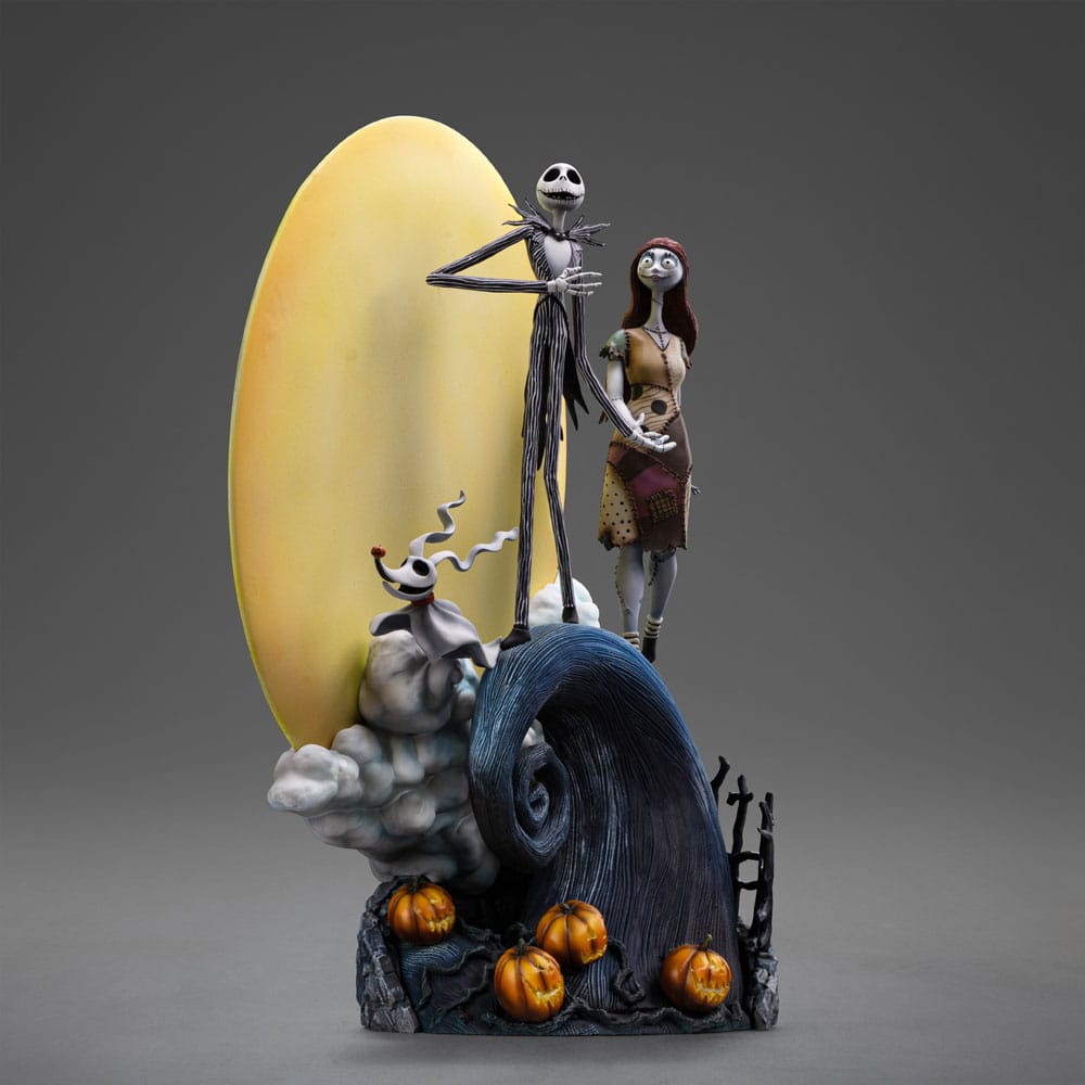 L´etrange Noël de Mr. Jack statuette 1/10 Deluxe Art Scale Jack and Sally 39 cm